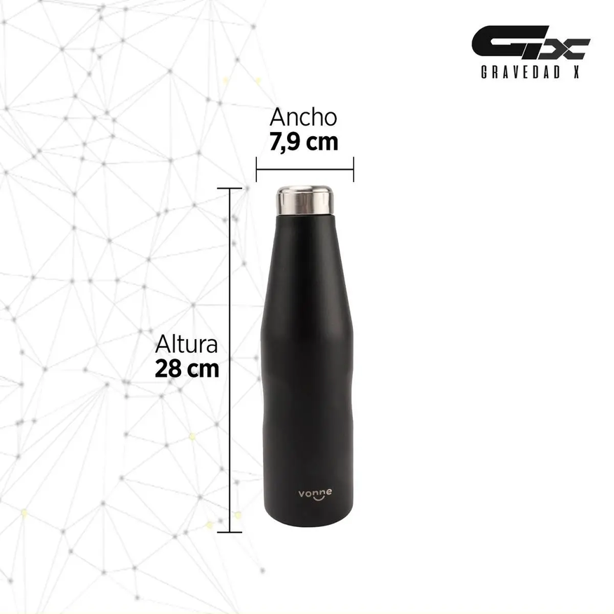 Botella Térmica Mark 750 Ml Acero Inoxidable