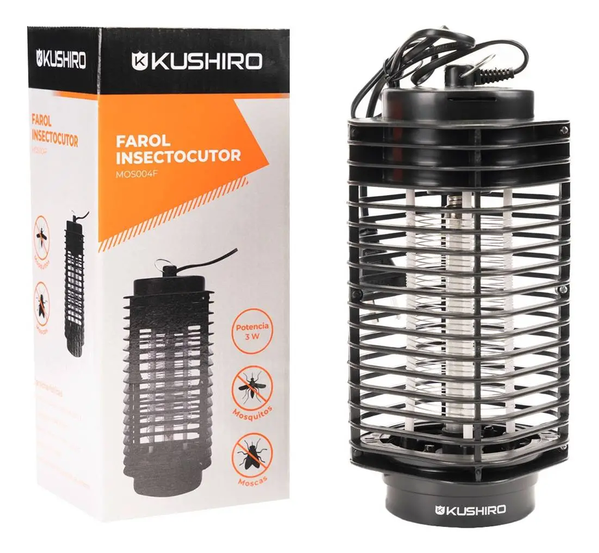 Farol Insectocutor Mata Moscas Mosquitos Eléctrico