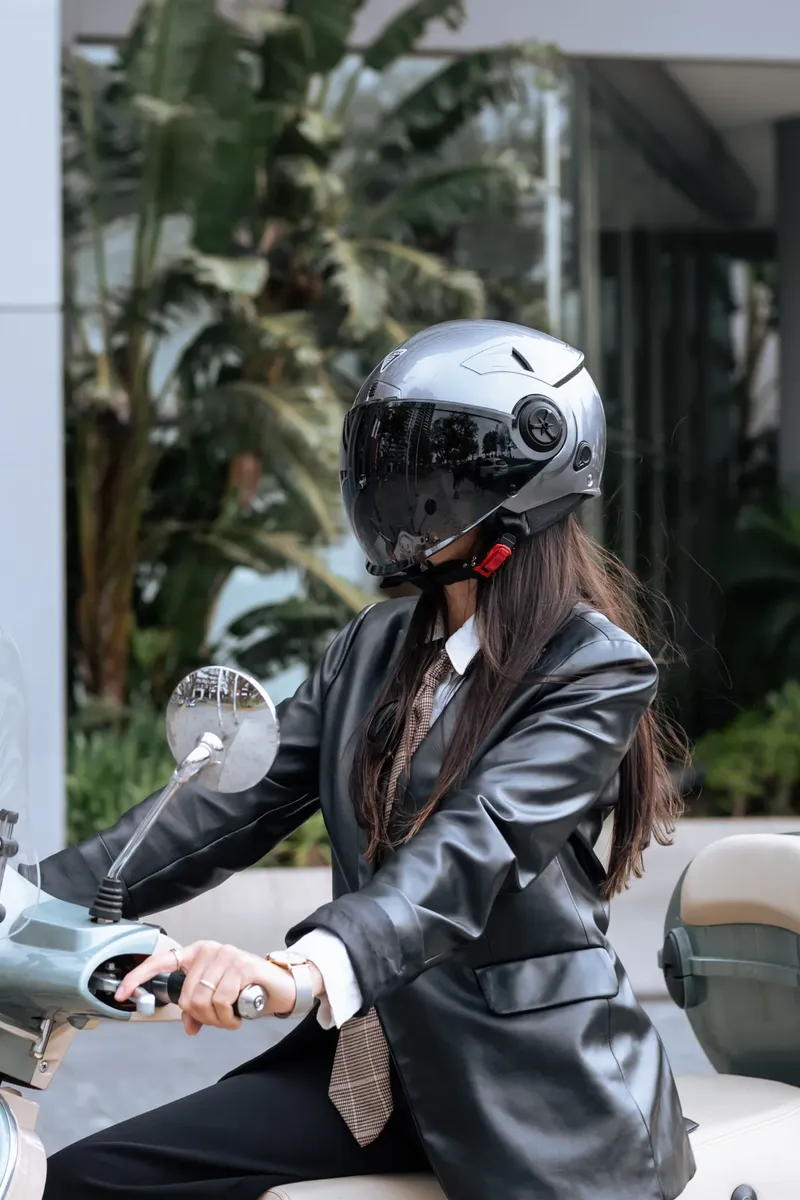 Casco Moto Abierto Vertigo Blaze Visor Simple Dot