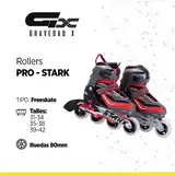 Rollers Patines Pro Stark Aluminio Ajustable