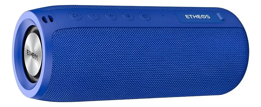 Parlante Portátil Etheos Bluetooth 10m Alcance 10w Azul