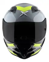 Casco Moto Integral Axor Hunter Alerón Doble Certificación