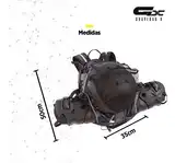 Mochila Pro 200 Grey Porta Rollers Stark