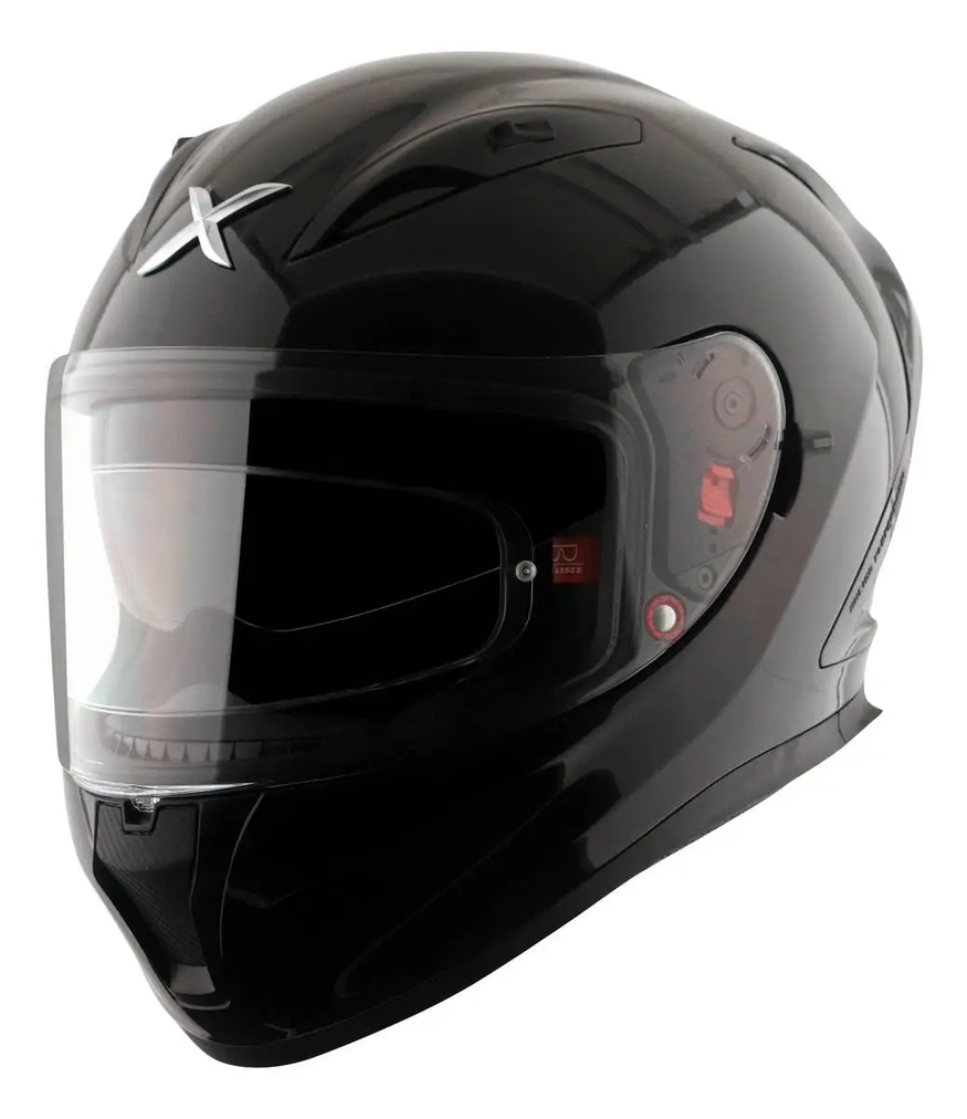 Casco Moto Integral Axor Street Solid Dos Visor Apto Pinlock