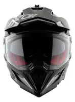 Casco Moto Axor X Cross Solid Enduro Doble Visor Apto Pinlock