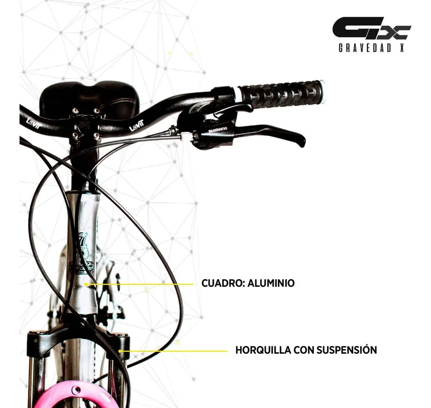 Bicicleta Raleigh Venture27.5 Aluminio Suspensión