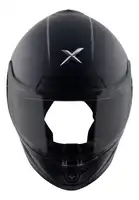 Casco Moto Integral Axor Saber Solid Doble Certificación