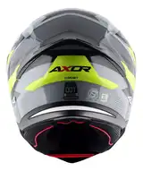 Casco Moto Integral Axor Hunter Alerón Doble Certificación