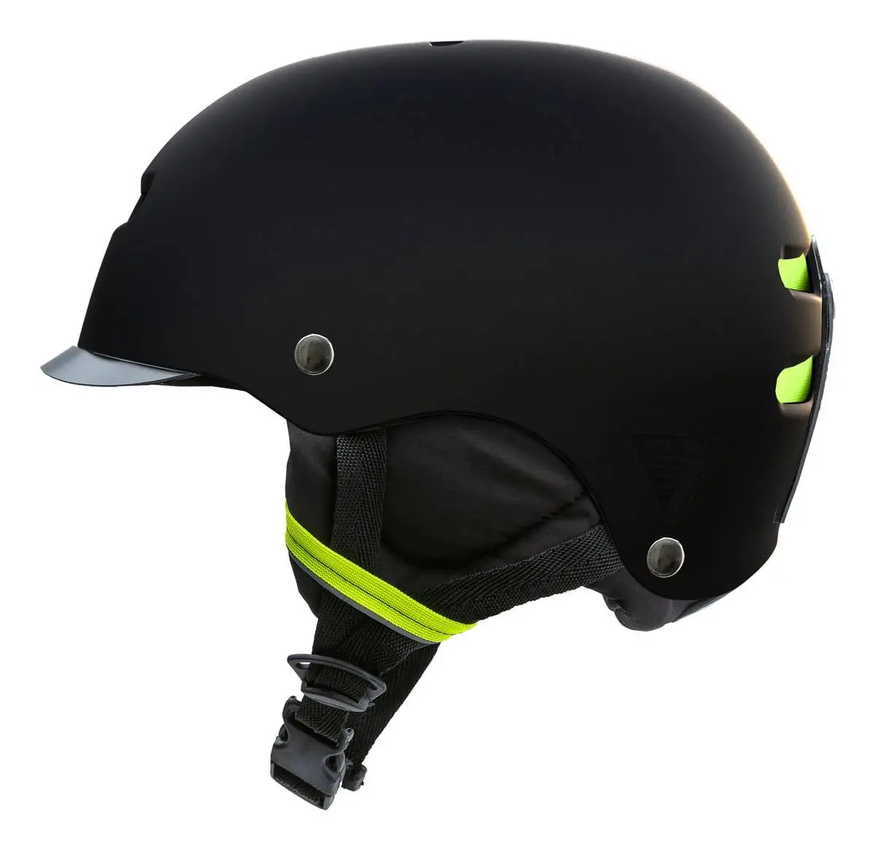 Casco Vertigo Aspen Snow Ski Nieve Negro/Amarillo