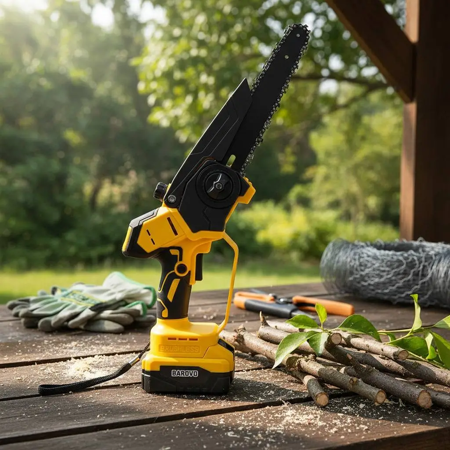 Sierra De Poda Brushless 8 Ionmax Barovo (no Incluye Batería)