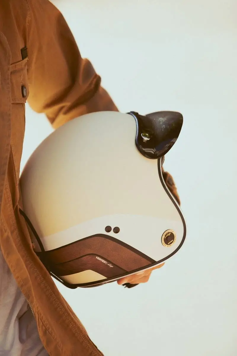 Casco Moto Abierto Vertigo Vintage Scooter