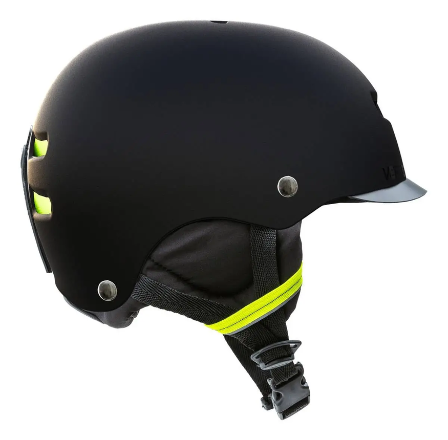 Casco Vertigo Aspen Snow Ski Nieve Negro/Amarillo
