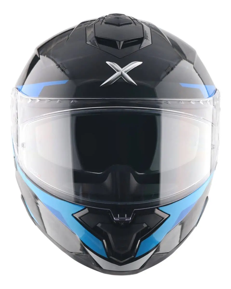 Casco Moto Axor Brutale Doble Visor Con Pinlock Incorporado Doble Alerón