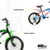 Bicicleta Niño Raleigh Mxr R16 4 - 8 Años