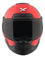 Casco Moto Integral Axor Saber Shadow Doble Certificación