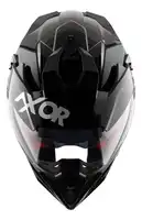 Casco Moto Axor X Cross Solid Enduro Doble Visor Apto Pinlock