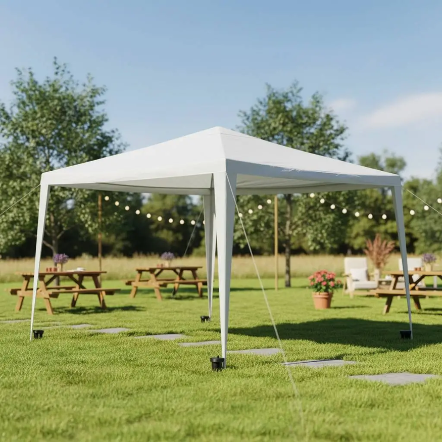 Gazebo Rafia Impermeable 3x3 Exterior Patio Jardin