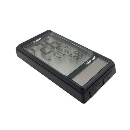 Ciclocomputador Inalámbrico P/ Bici Fast 18 Funciones Carga Solar