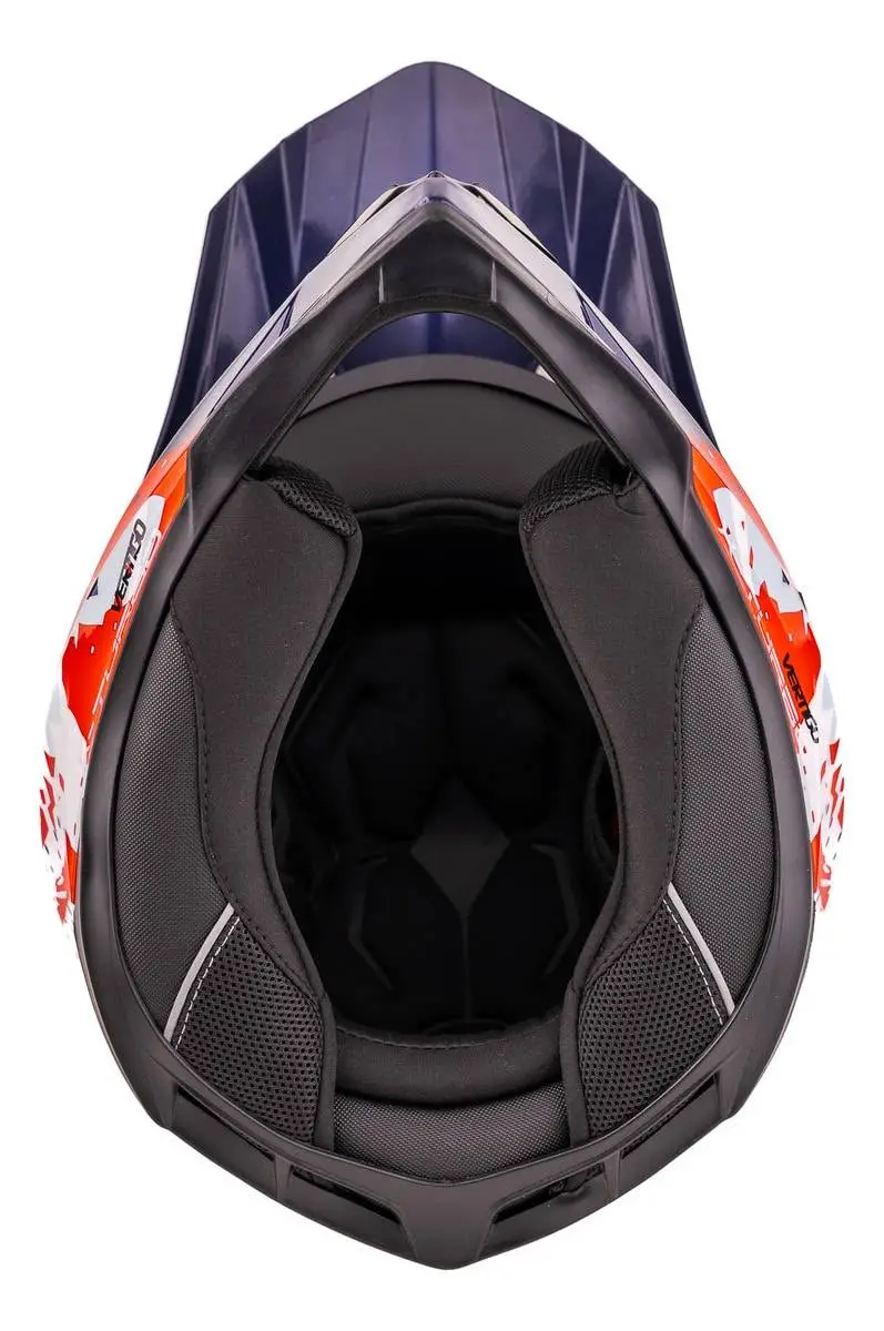 Casco Moto Vertigo Para Niños Enduro X-turbo Off Road