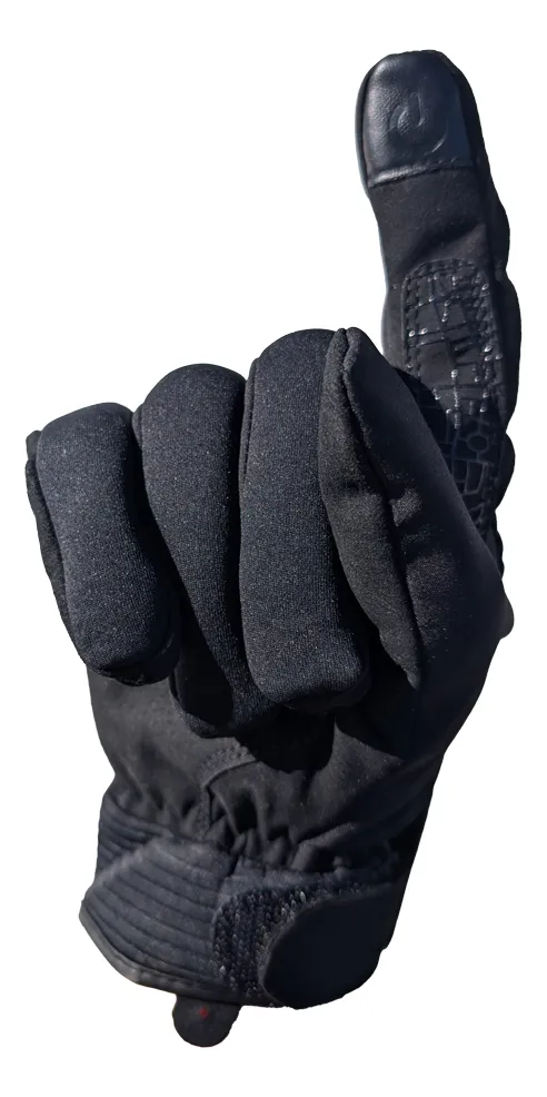 Guantes Moto Invierno Vertigo Cuero Mesh Función Táctil