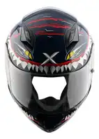 Casco Moto Integral Axor Hunter Alerón Doble Certificación