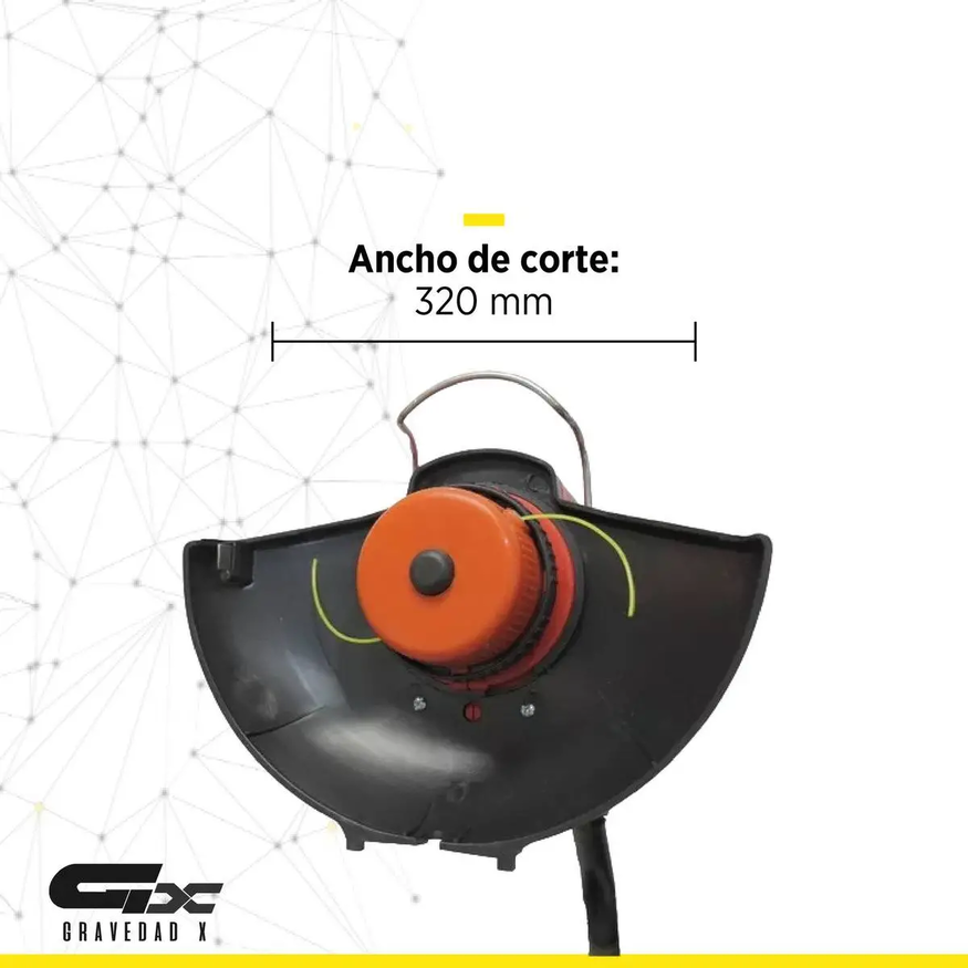 Bordeadora Eléctrica Carretel Automático 900w