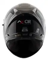 Casco Moto Integral Axor Street Solid Dos Visor Apto Pinlock