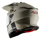 Casco Moto Axor X Cross Solid Enduro Doble Visor Apto Pinlock