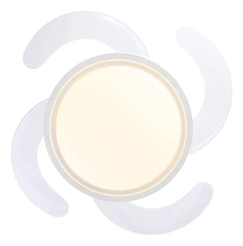 Ventilador De Techo Retráctil Etheos 100w Luz Led Control