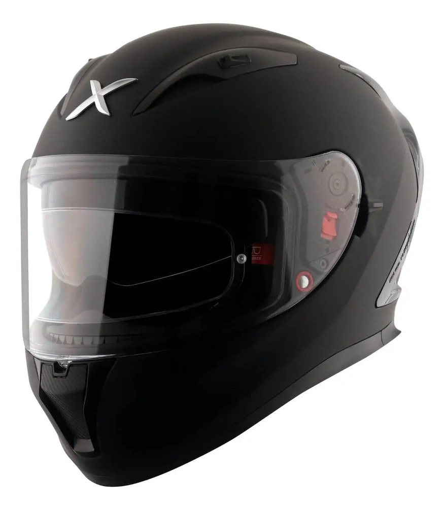 Casco Moto Integral Axor Street Solid Dos Visor Apto Pinlock