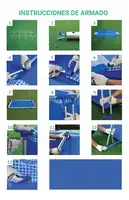 Pelopincho Rectangular 8000l Mosaico 2.25mx4.45m