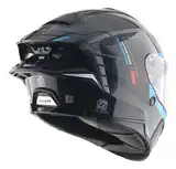 Casco Moto Axor Brutale Doble Visor Con Pinlock Incorporado Doble Alerón