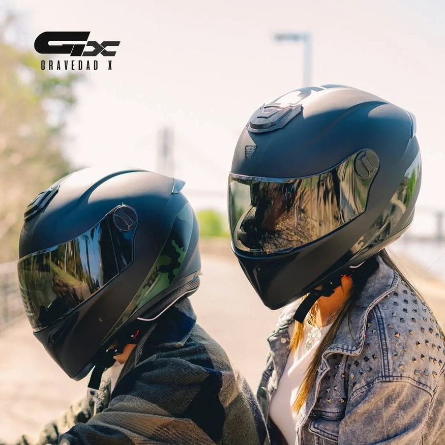 Casco Moto Integral Vertigo V50 Dark Full Aleron