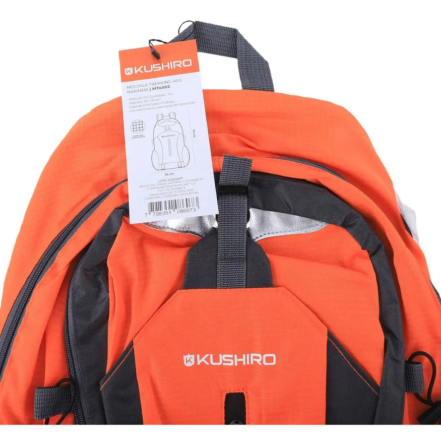 Mochila Mochilero 40l Reforzada Camping Trekking