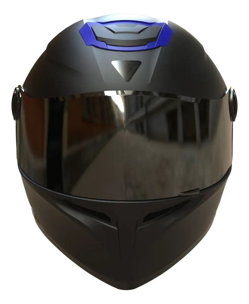Casco Moto Integral Vertigo V50 Lighter Alerón Sólido
