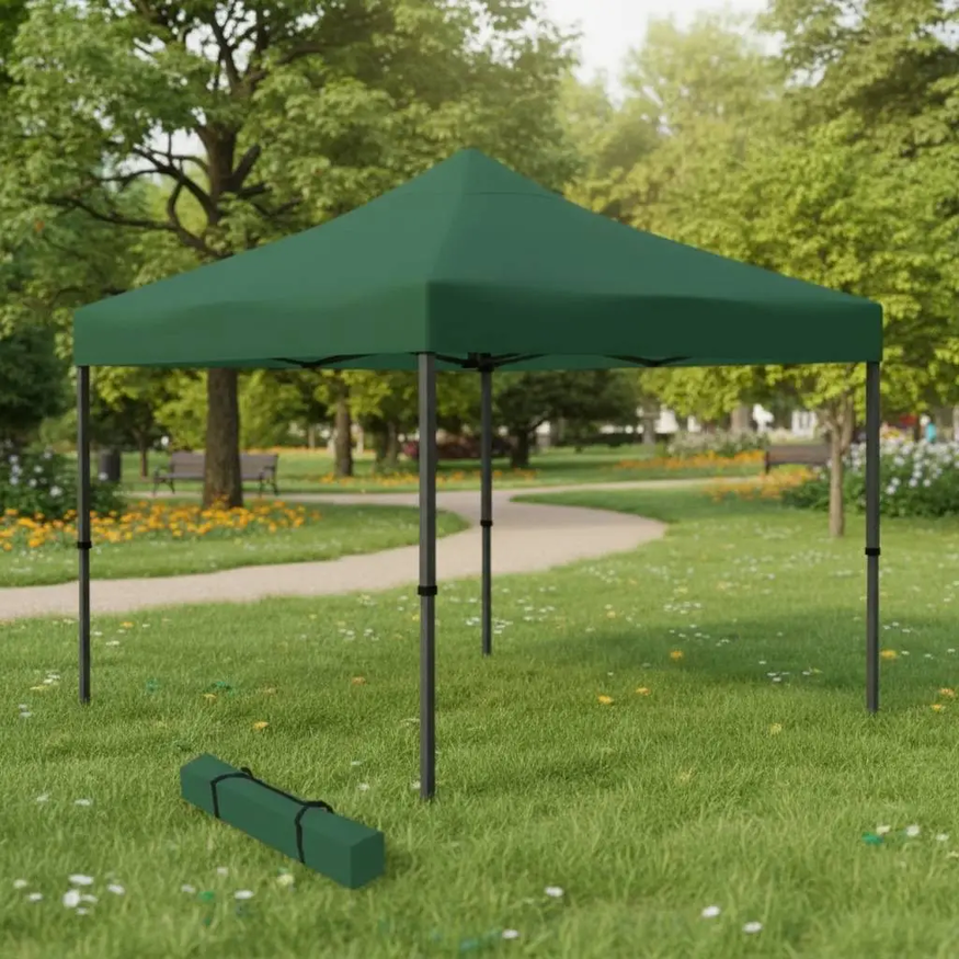 Gazebo Plegable Acero Impermeable 3x3 Camping