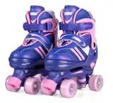 Patines Niños 4 Ruedas Extensible Ajustables Rainbow