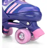 Patines Niños 4 Ruedas Extensible Ajustables Rainbow