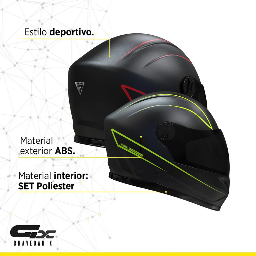 Casco Moto Vertigo Dominium Edicion Especial