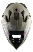 Casco Moto Axor X Cross Solid Enduro Doble Visor Apto Pinlock