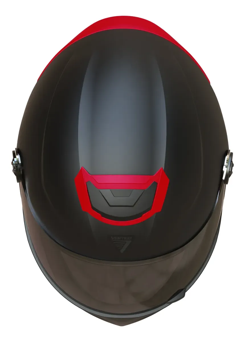 Casco Moto Integral Vertigo V50 Lighter Alerón Sólido