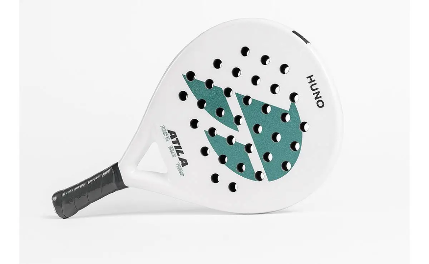 Paleta Padel Atila Huno Redonda Fibra Vidrio Núcleo Foam