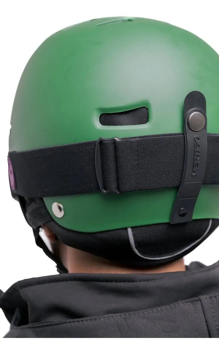Casco Vertigo Aspen Snow Montaña Ski Verde/Negro