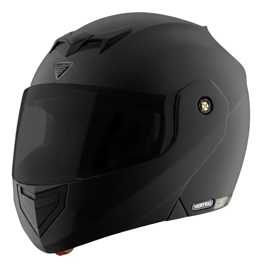 Casco Moto Rebatible Vertigo Crux Ventilaciones Visor Fume