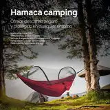 Hamaca Camping Con Mosquitero Resistente Cómoda Liviana Kushiro