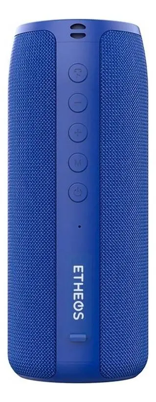 Parlante Portátil Etheos Bluetooth 10m Alcance 10w Azul
