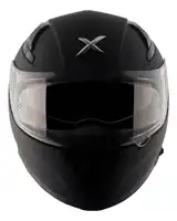 Casco Moto Integral Axor Apex SOLID Doble Visor Apto Pinlock