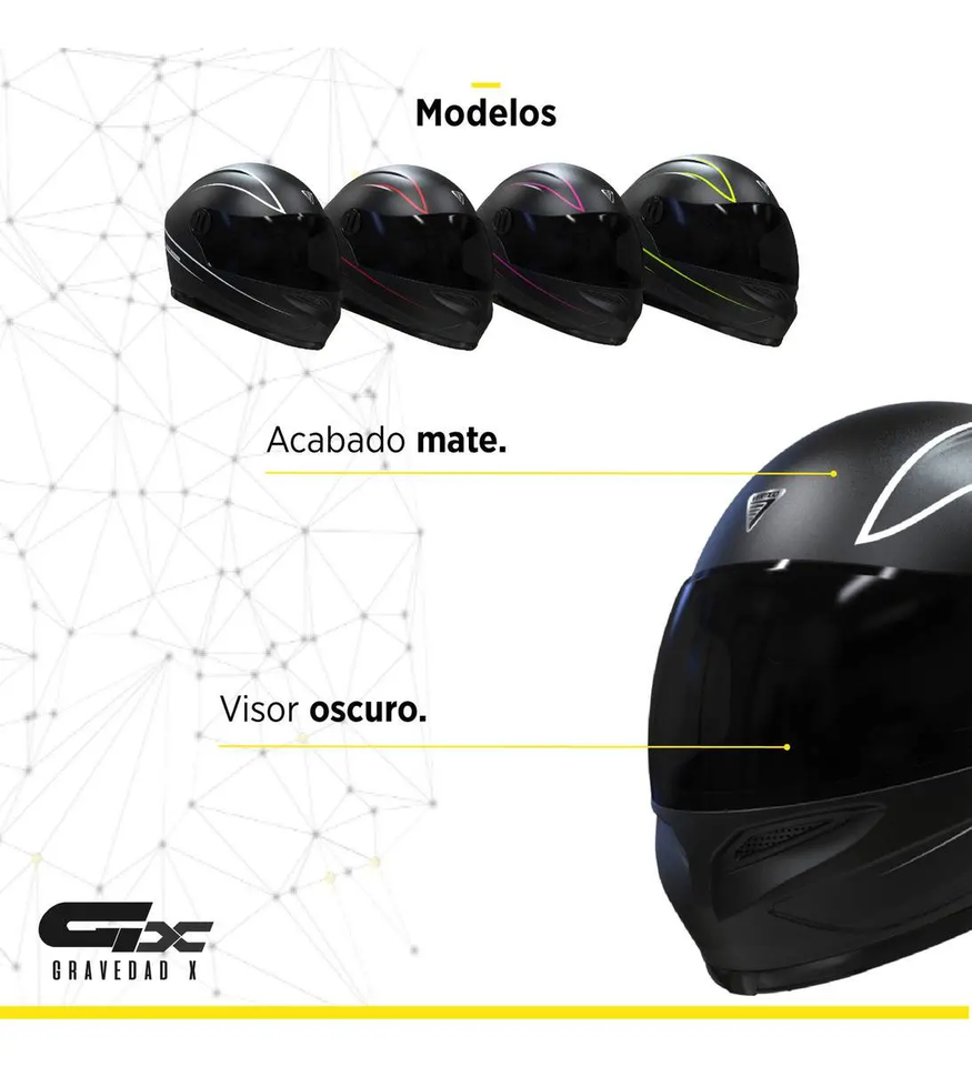 Casco Moto Vertigo Dominium Edicion Especial