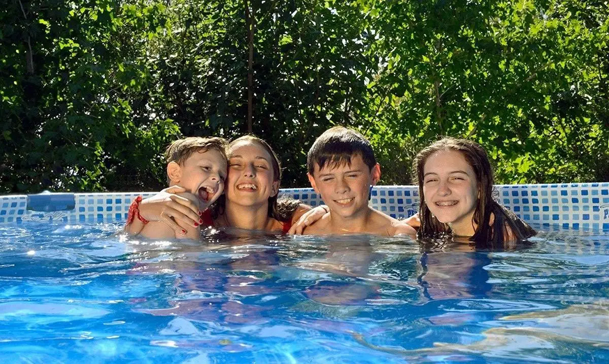 Pelopincho Rectangular 8000l Mosaico 2.25mx4.45m