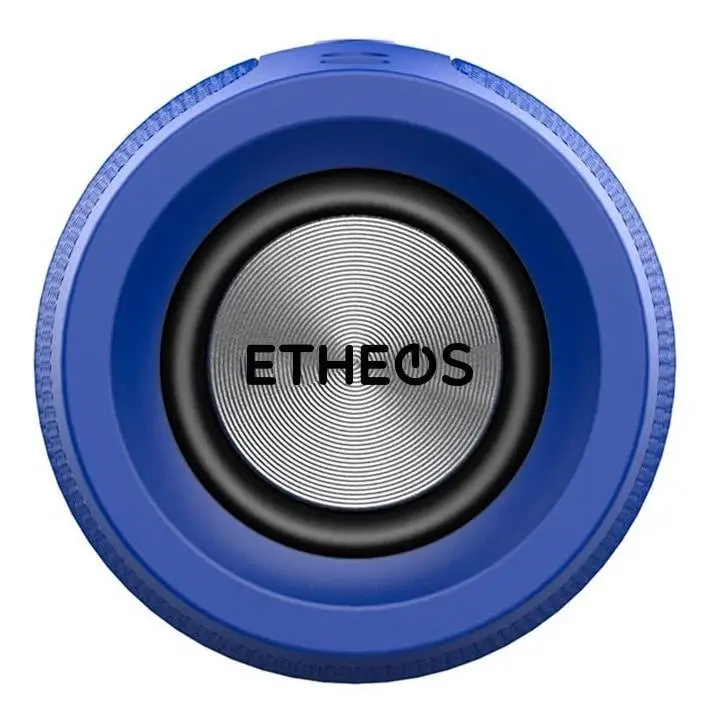 Parlante Portátil Etheos Bluetooth 10m Alcance 10w Azul